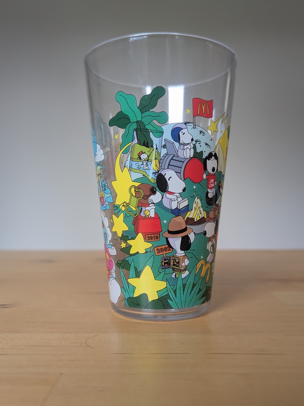Mcdonalds x Hello Kitty Snoopy Limited Edition Collectible Plastic Cup